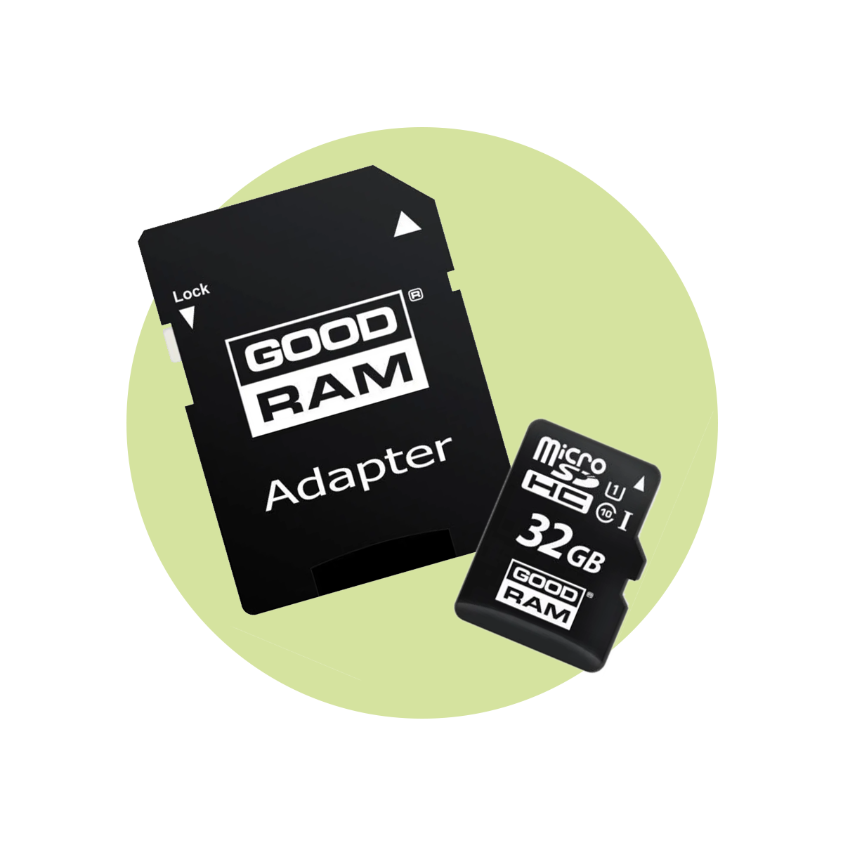 כרטיס זיכרון של 32 ג'יגה-בייט