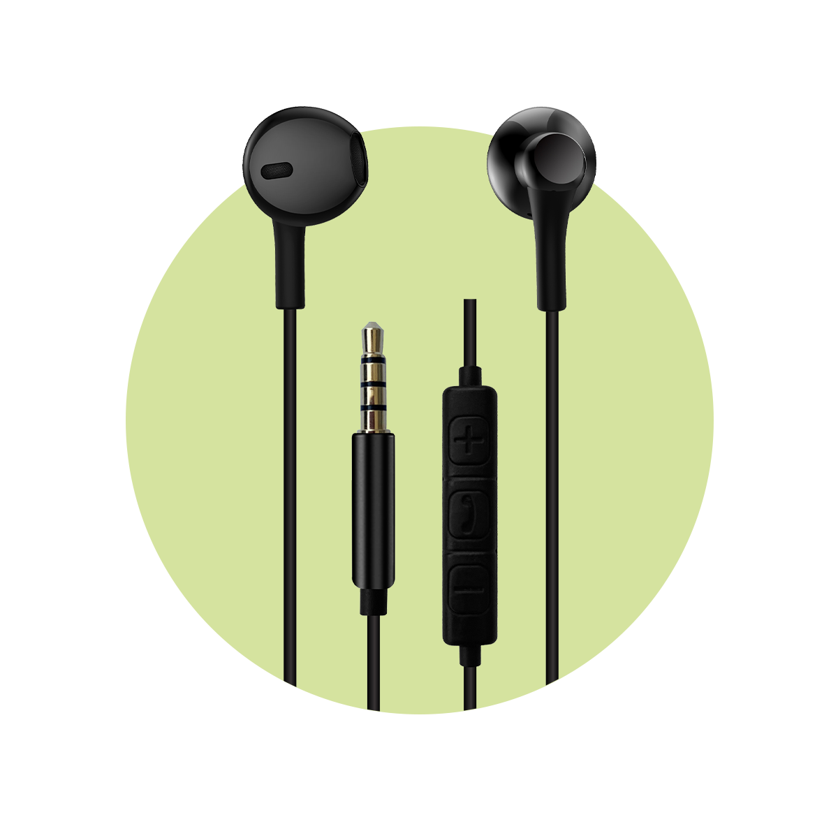 Auscultadores com fios com ficha jack para Safe/Safe+