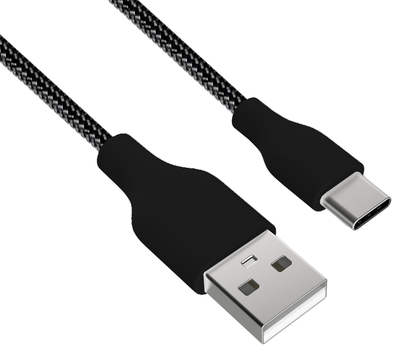Câble USB vers type-C Nylon tressé