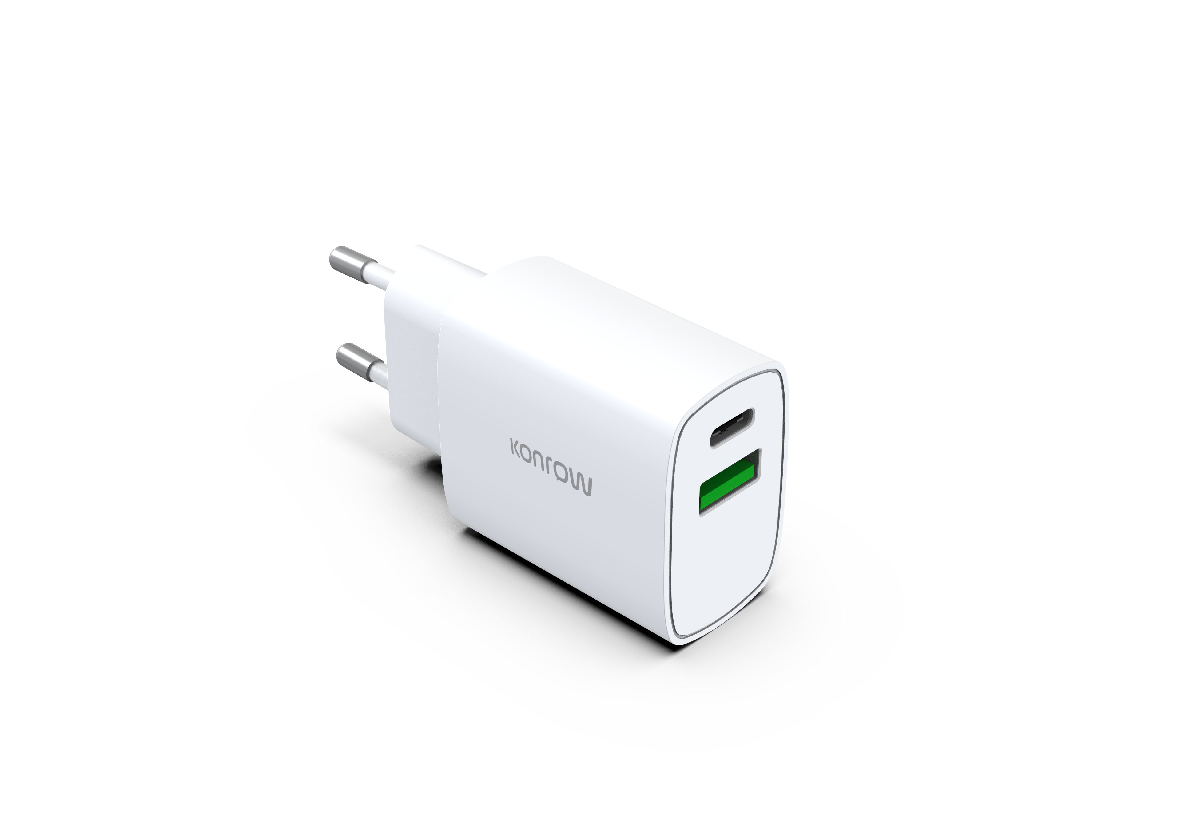 Chargeur adaptateur double - USB A + USB C