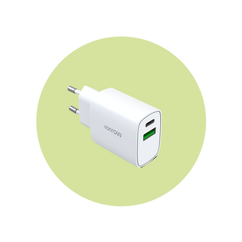 Chargeur adaptateur double
