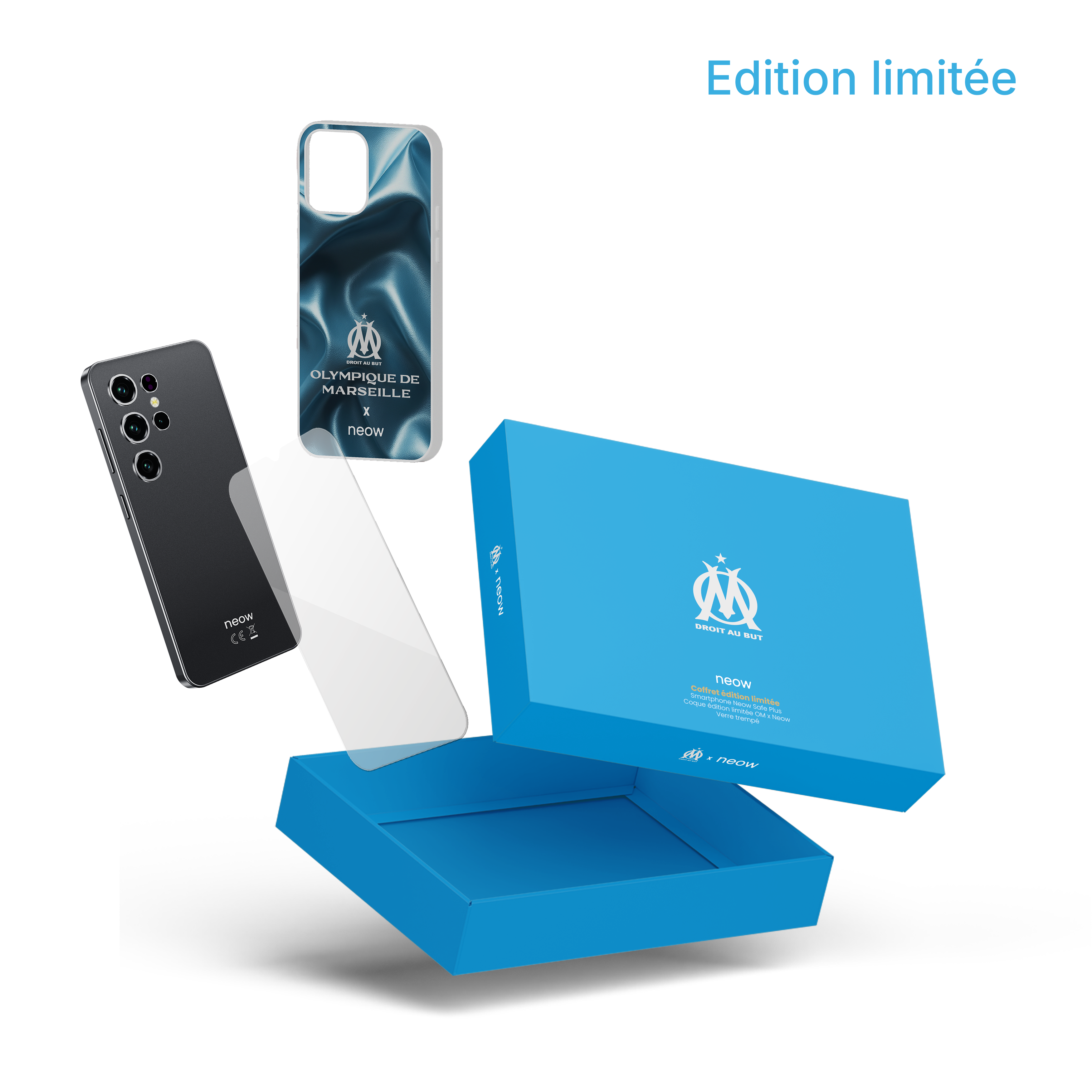 Exklusives NEOW x Olympique de Marseille-Paket (Erhältlich ab dem 1. November)